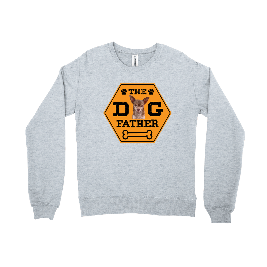 Custom Pet Face Sweatshirts - Dog Father