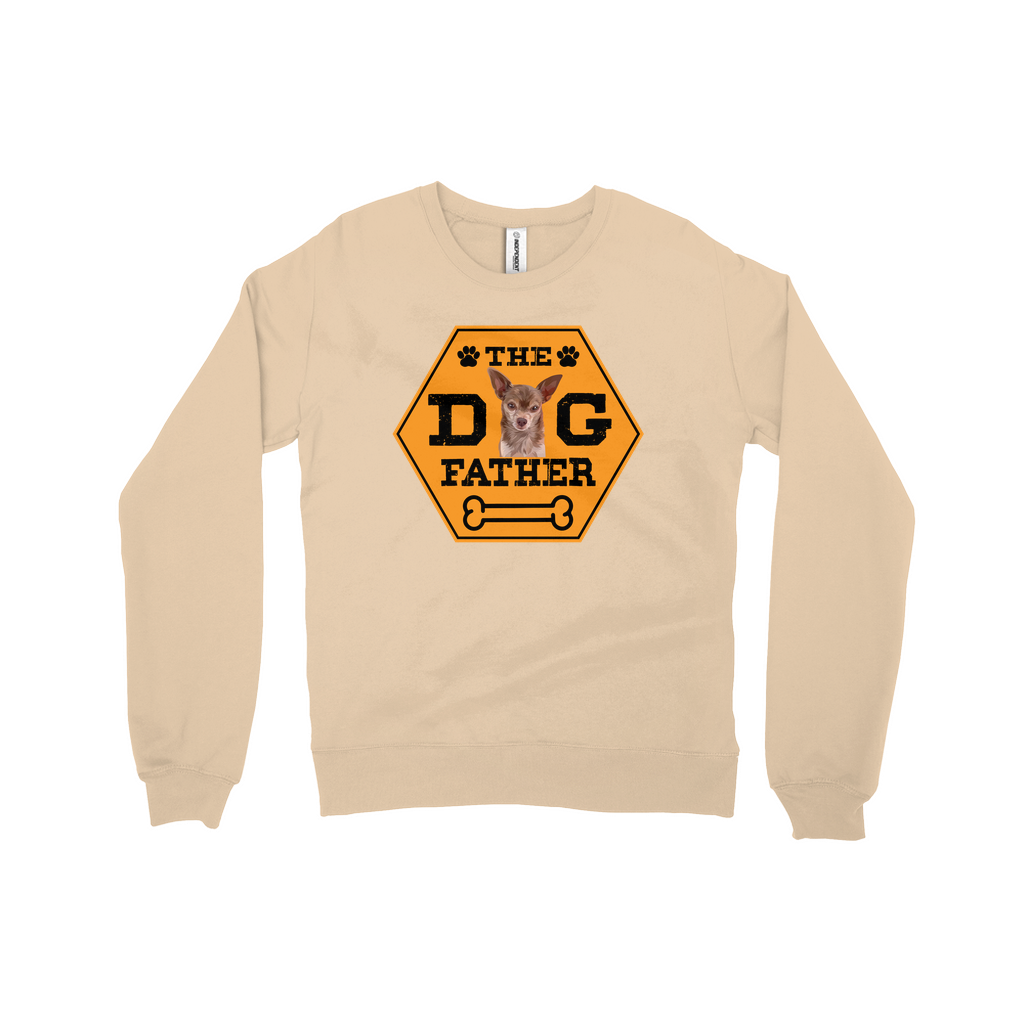 Custom Pet Face Sweatshirts - Dog Father