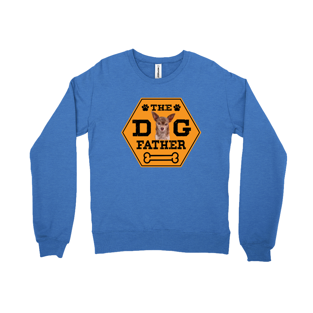 Custom Pet Face Sweatshirts - Dog Father