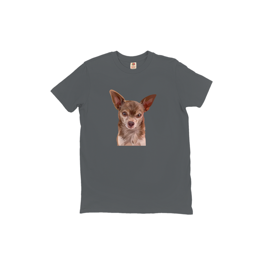 Custom Pet Face T-Shirts - Plain