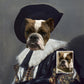 Custom Classy or Modern Canvas Portrait For Your Favorite Pet